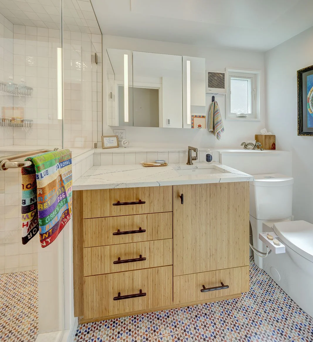 TINY BAMBOO BATHROOM, BLOOMFIELD