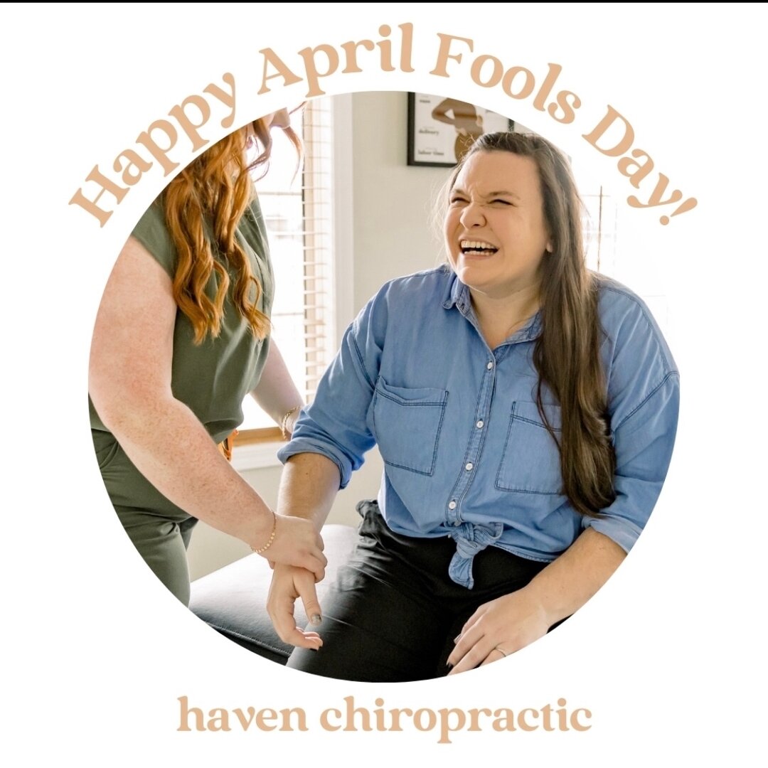 We&rsquo;ve been *cracking* up all day! We&rsquo;re not here with a prank, just some facts! Patients who receive consistent chiropractic care report overall greater wellbeing, including their mental health! Less pain = less emotional strain! It&rsquo