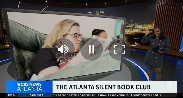 One of the most inspiring collaborations we&rsquo;ve been a part of is with the Atlanta Silent Book Club 📚✨ If you&rsquo;re not familiar, Silent Book Club is all about carving out time to read together in community &mdash; no assigned books, no pres