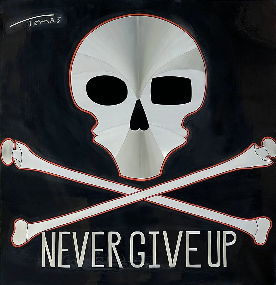 TOMAS - NEVER GIVE UP 36x36.jpg