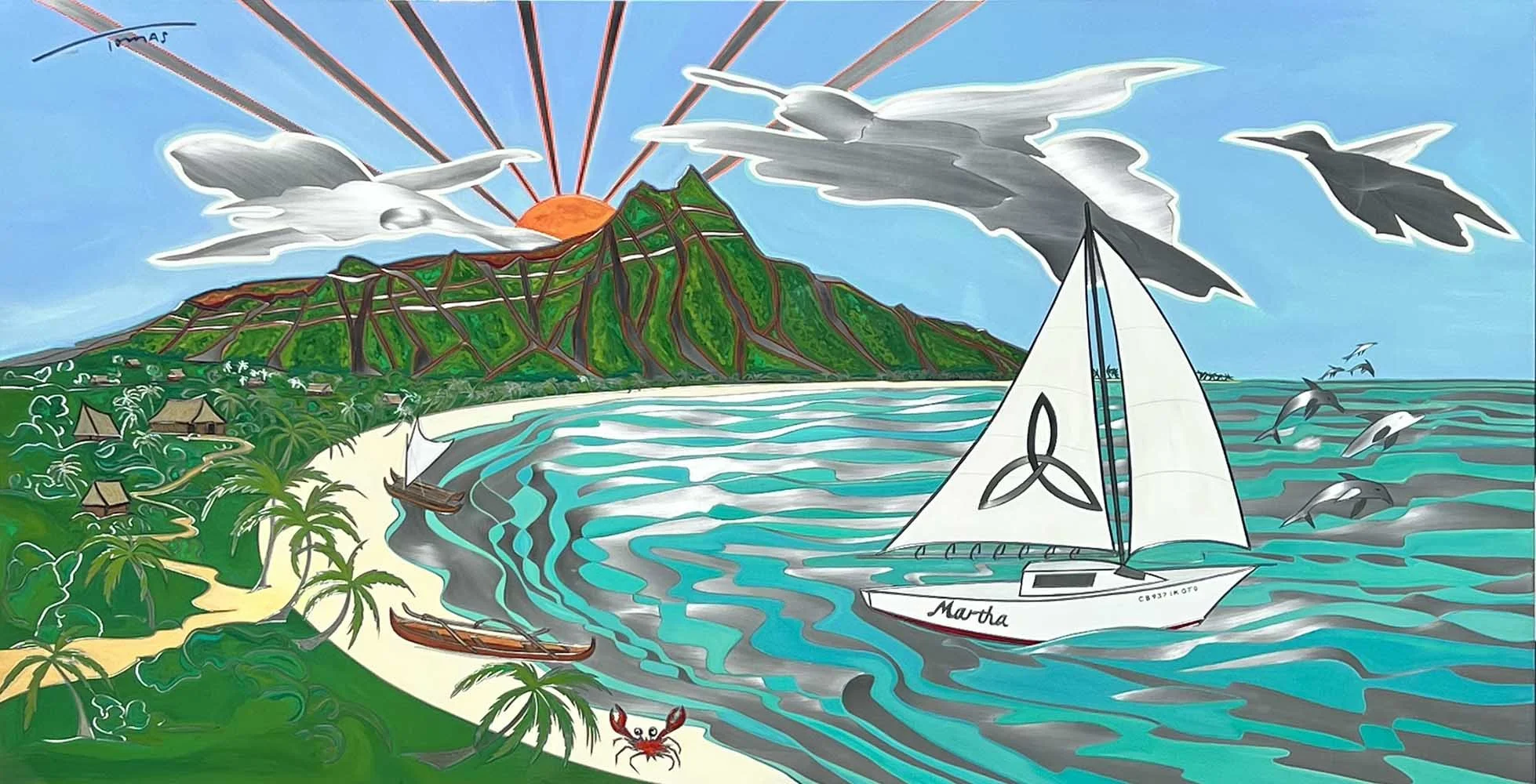 TOMAS - PEACE LOVE MARTHA 42x84.JPG
