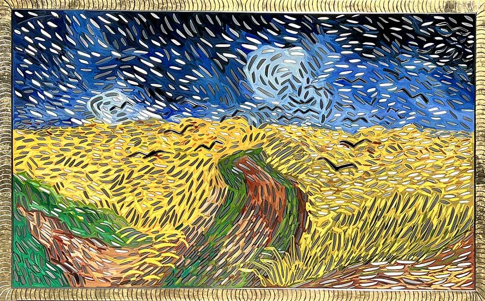 TOMAS - VAN GOGHS WHEATFIELD WITH CROWS 46x74.JPG