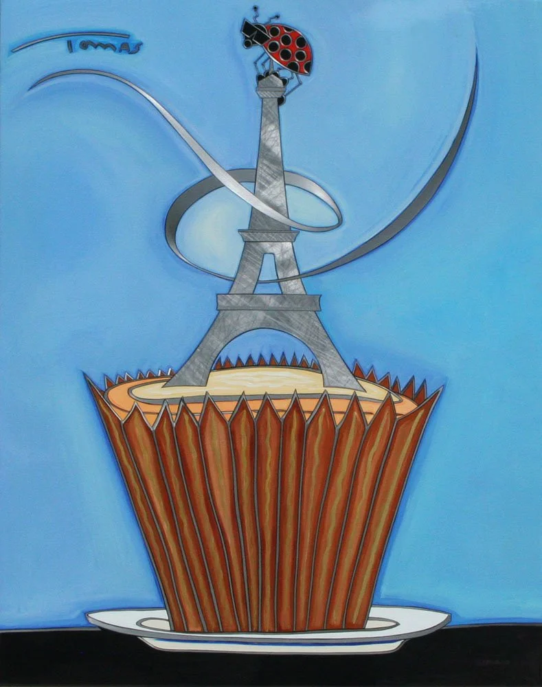 TOMAS - LAYDEE ON PARISIAN CUPCAKE 36x28.jpg