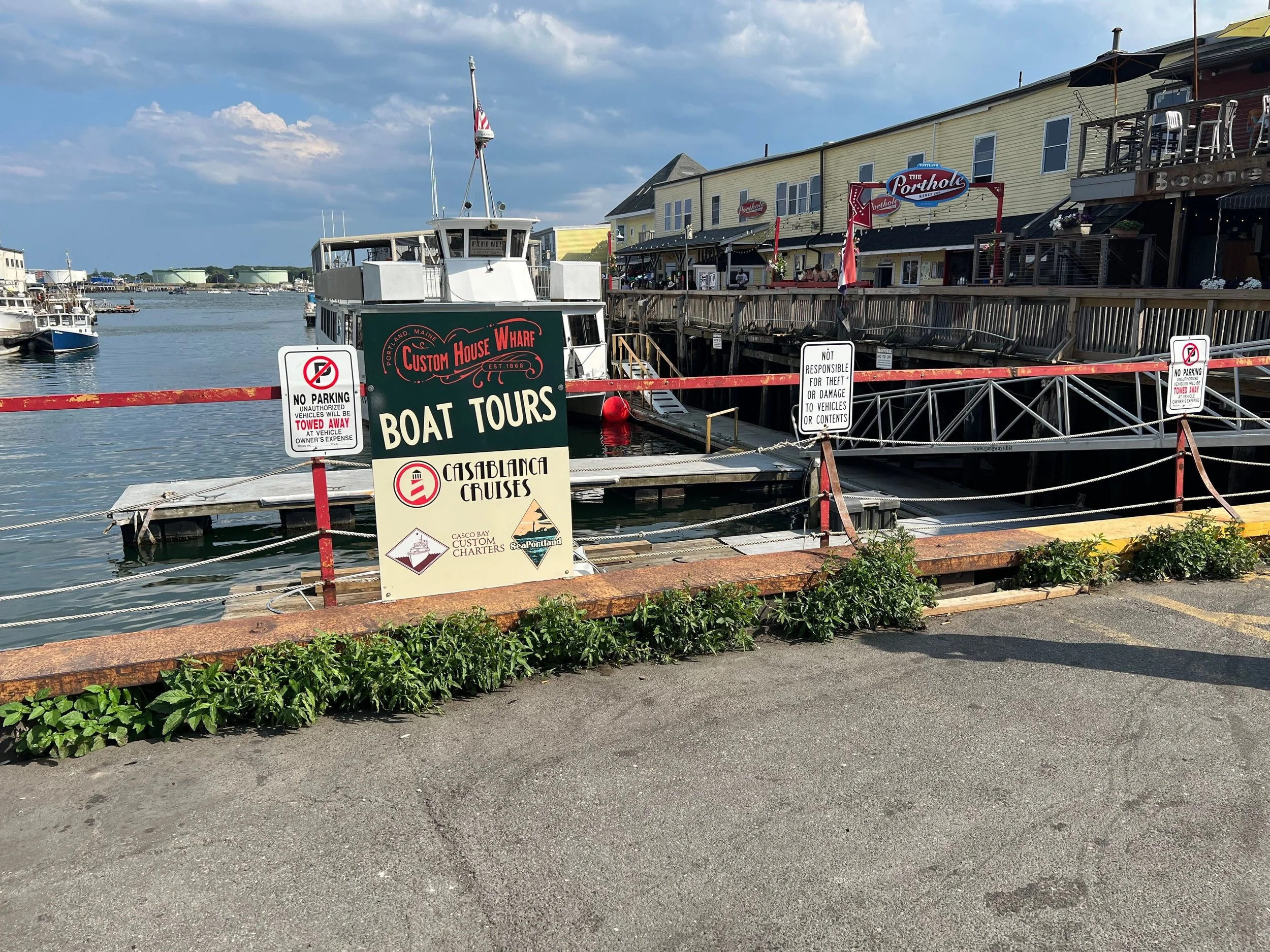 Departure Locations — Private Boat Charters Portland, ME — Casco Bay