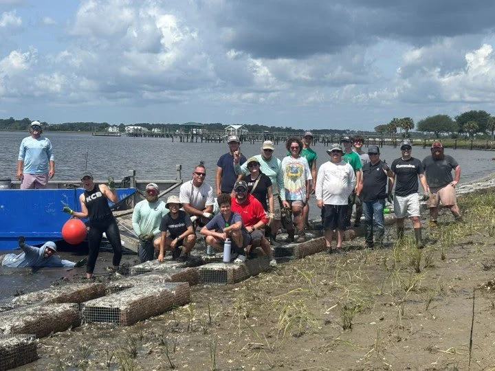 Mud, Wire, and Oyster Shells: The Volunteers Rebuilding South Carolina's Living Shoreline