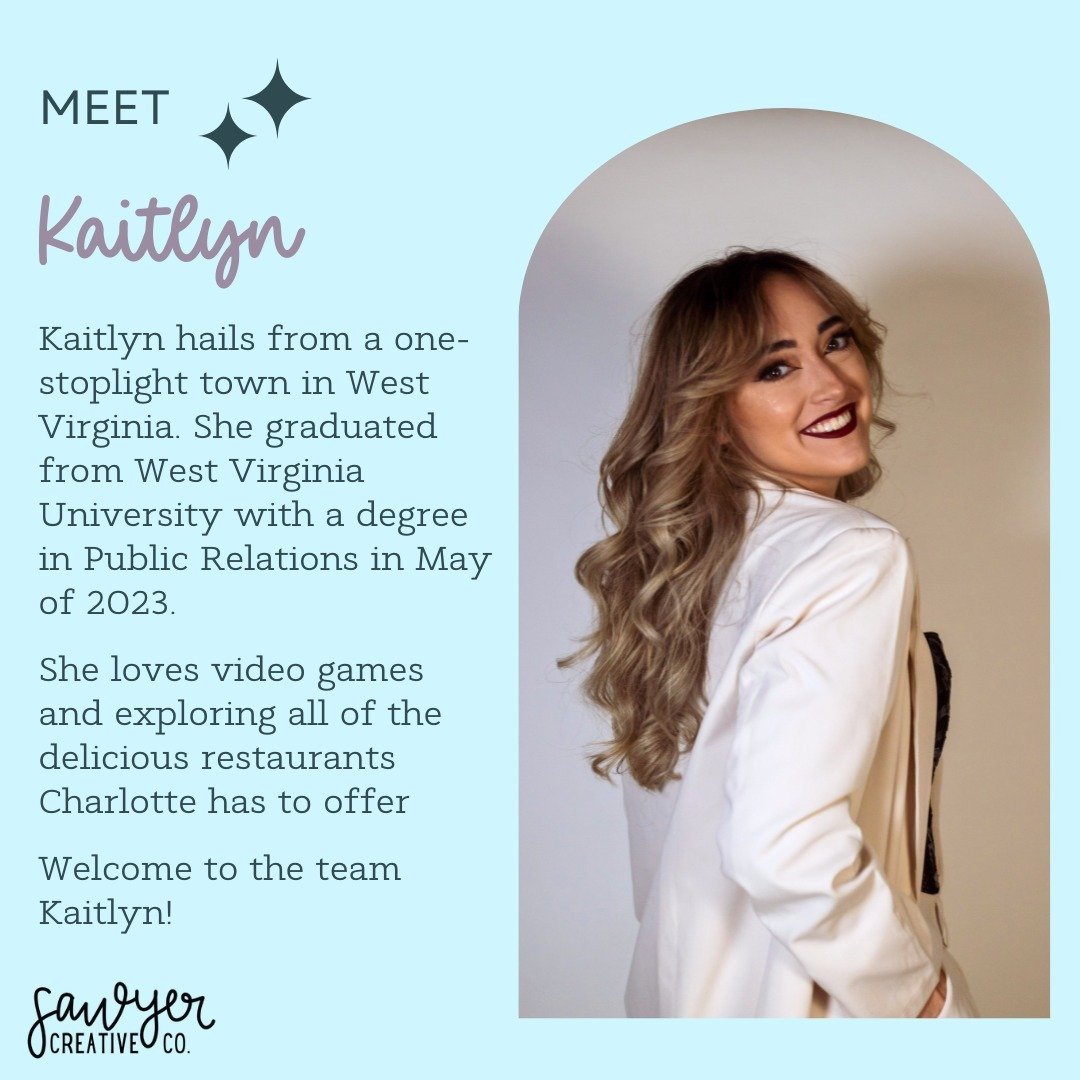 We are pleased to announce our newest member of the team, Kaitlyn! For now, her unofficial job title is Chaos Coordinator. You may see her pop up in your inbox here soon. We are so excited to add another member to our small, but mighty team. Welcome 