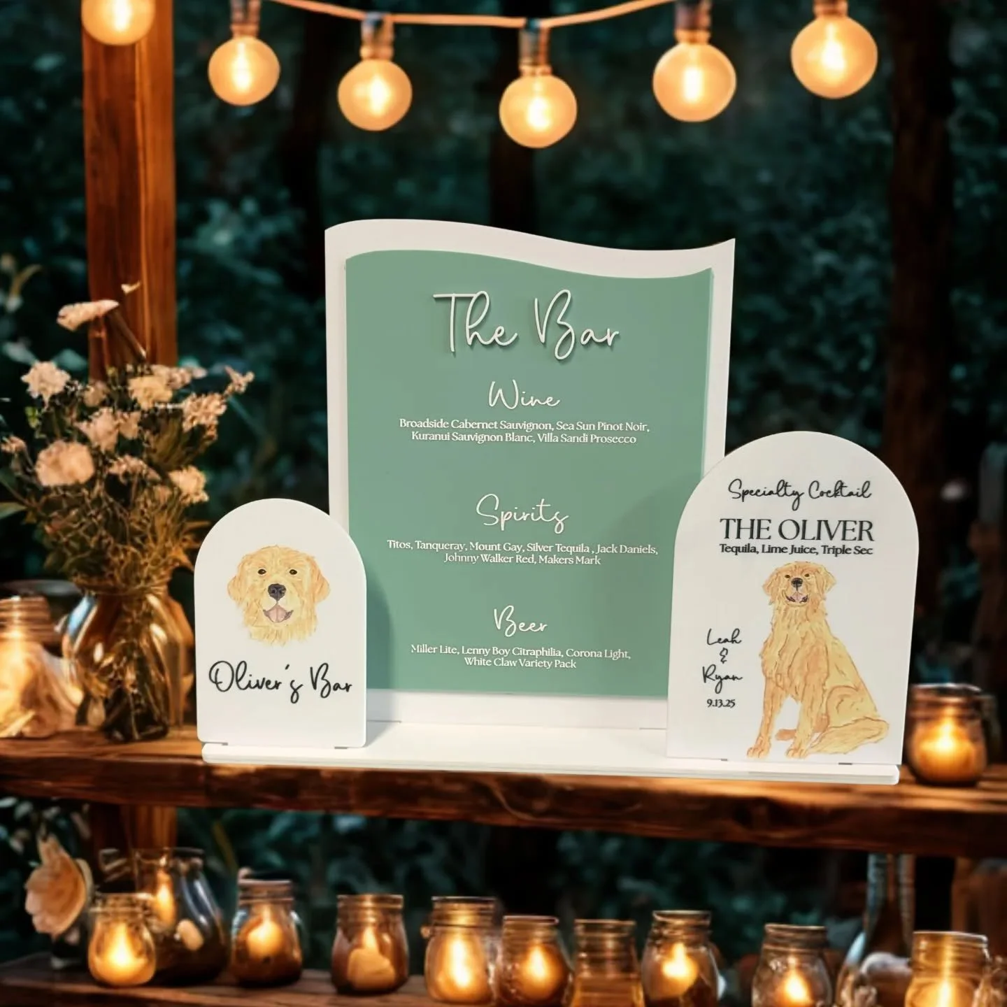 No matter the size of your party, from intimate backyard gatherings to grand conventions, a custom bar menu adds a pop of personality to any event. It's not just a sign; it’s a branding opportunity.
Whether you're looking for a clever marketing