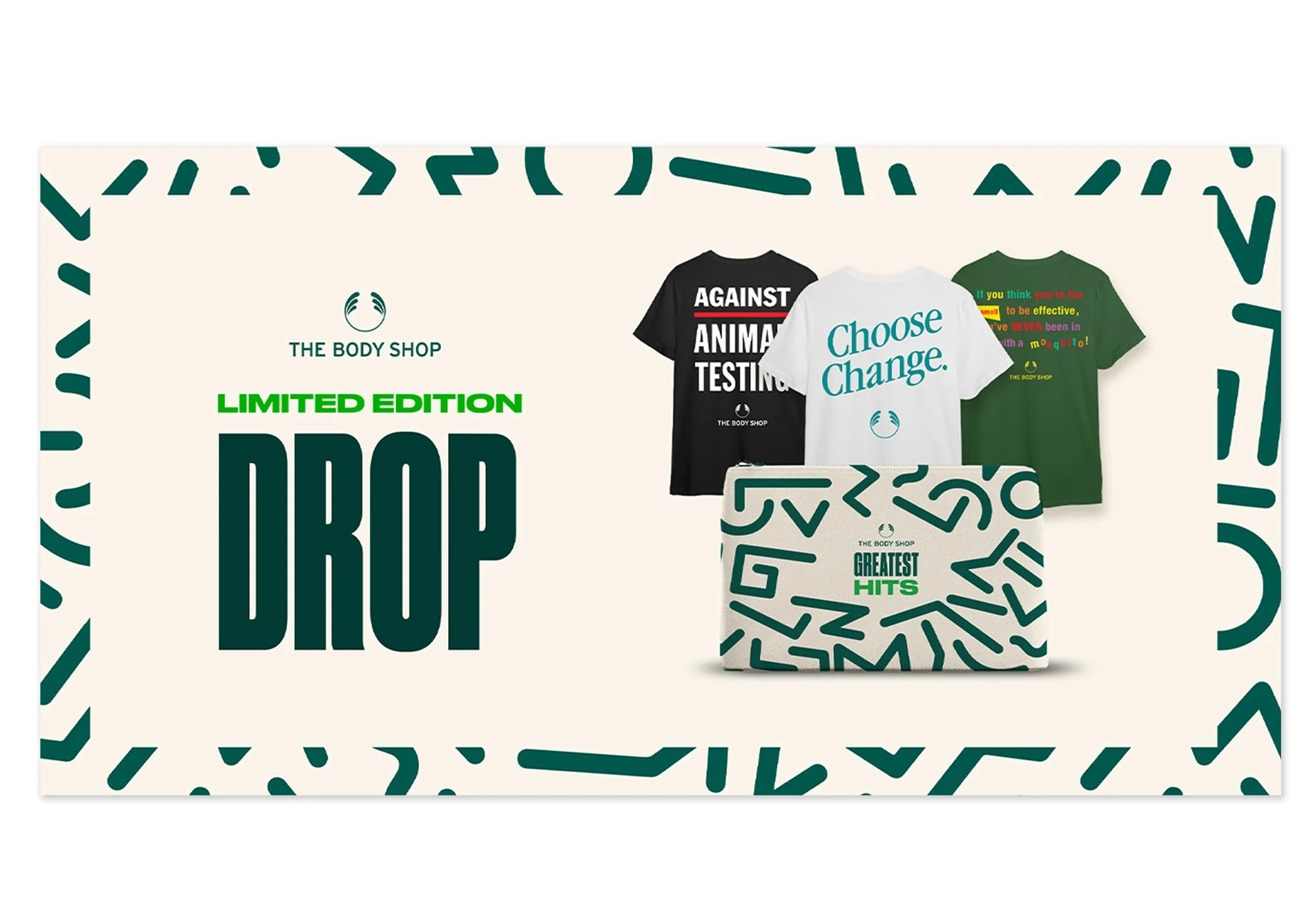 limited edition drop of tees
