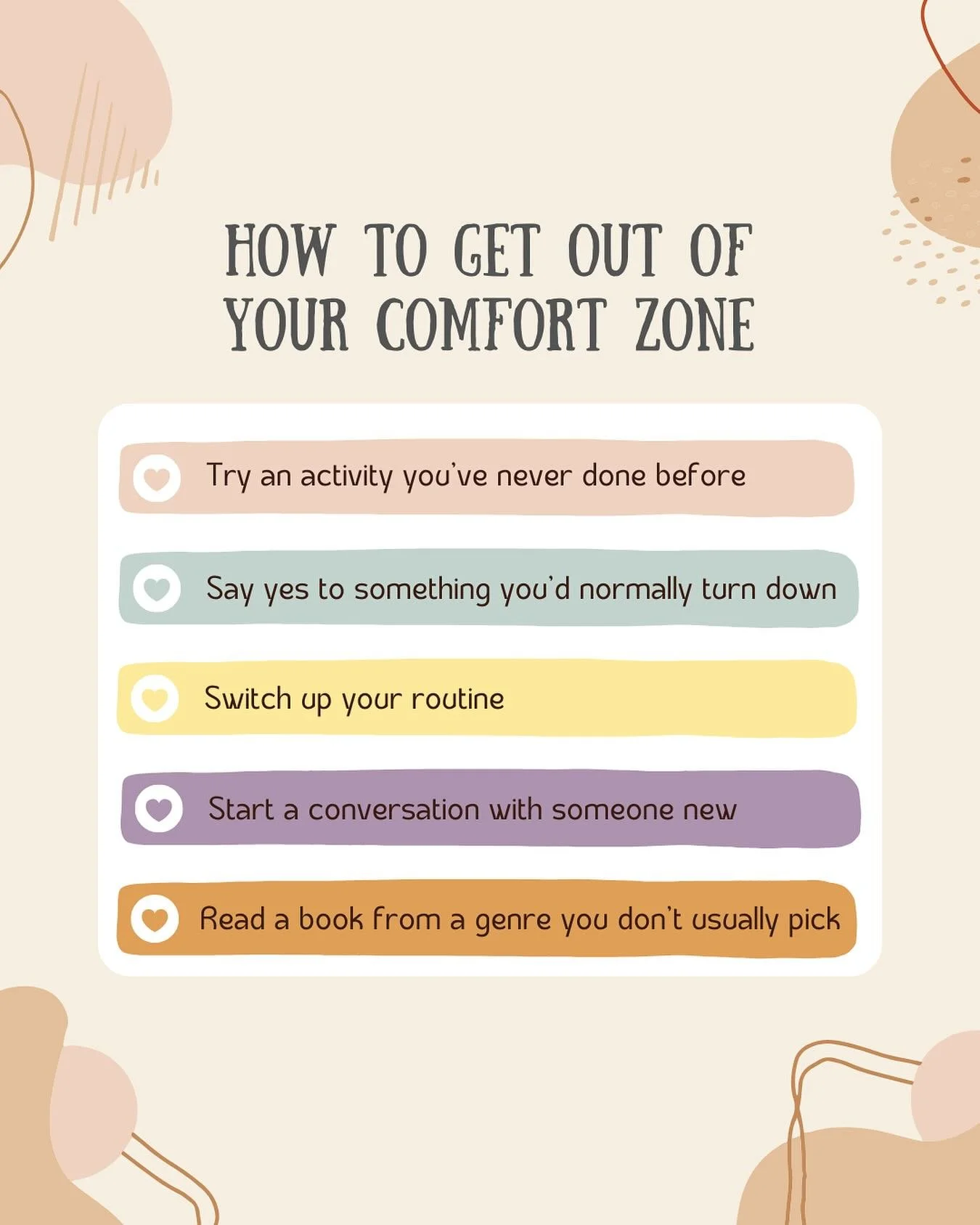 ✨ Growth begins at the edge of your comfort zone ✨

Yesterday I stepped out of my comfort zone with a branding photo shoot! 📸 It felt vulnerable at first, but afterward I was proud and filled with happiness! 

A reminder of the power in facing what 