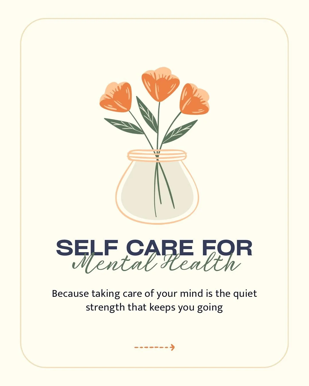 Today, on World Mental Health Day, take a moment to pause, breathe, and honour your inner well-being. 💚

🌿 Because taking care of your mind is the quiet strength that keeps you going. 🧠

✨ Simple ways to care for your mind &amp; heart:
&bull; Crea