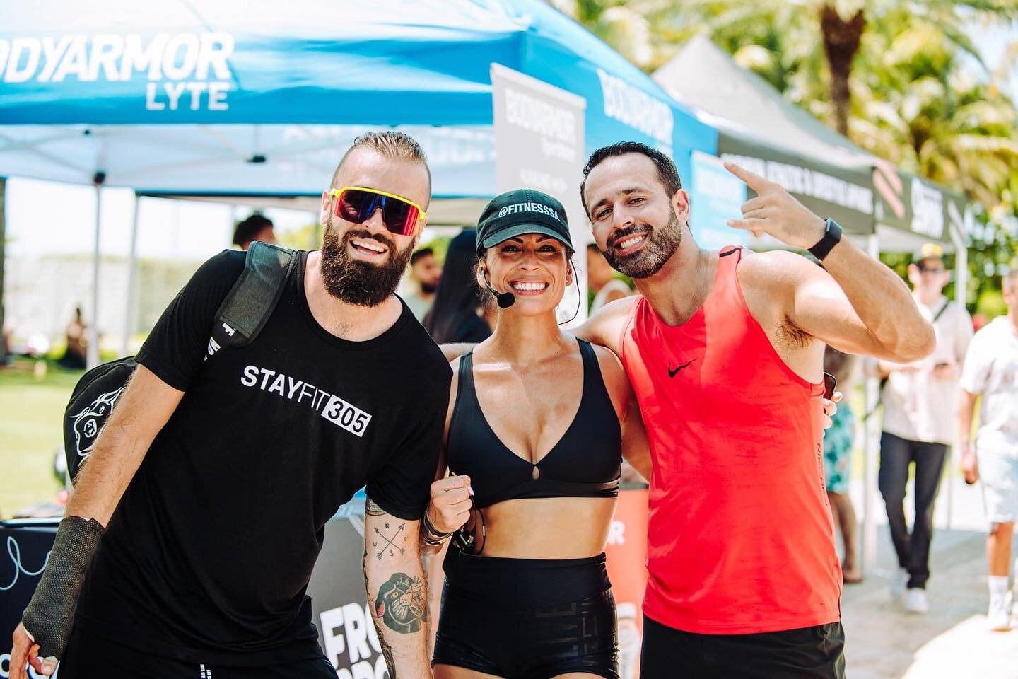 Throwing it back to the 1st installment of the @stayfit305 Summer Sweat Series with @mikisabotage and @fitnesssa which was KILLER!

Who&rsquo;s coming out August 7th to join me and @valeriesenior to close the series out? 🙌🏼🙌🏼 Let&rsquo;s bring th