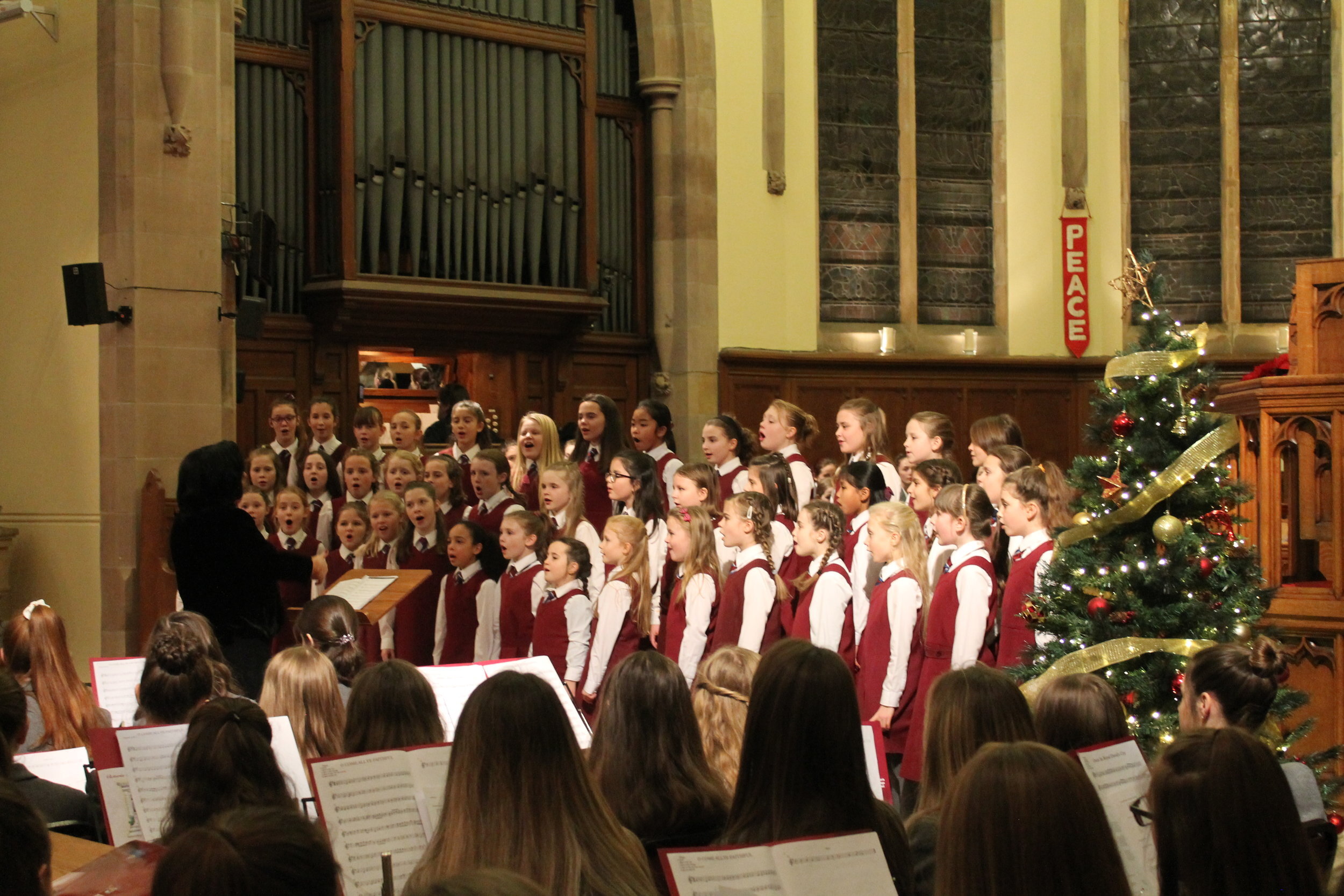 Victoria College Come Together to Celebrate Christmas