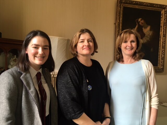 Professor Senia Paseta visits Victoria College