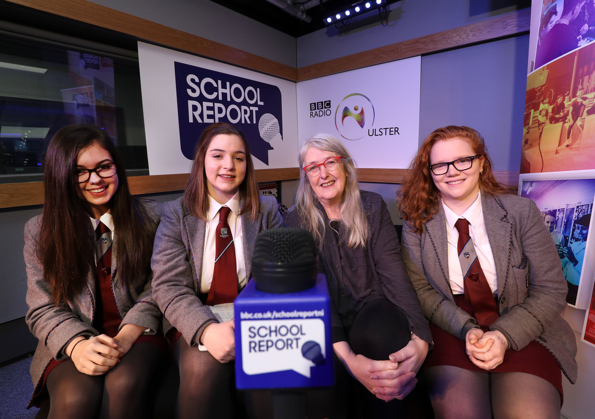 VCB pupils interview Professor Mary Beard at the BBC