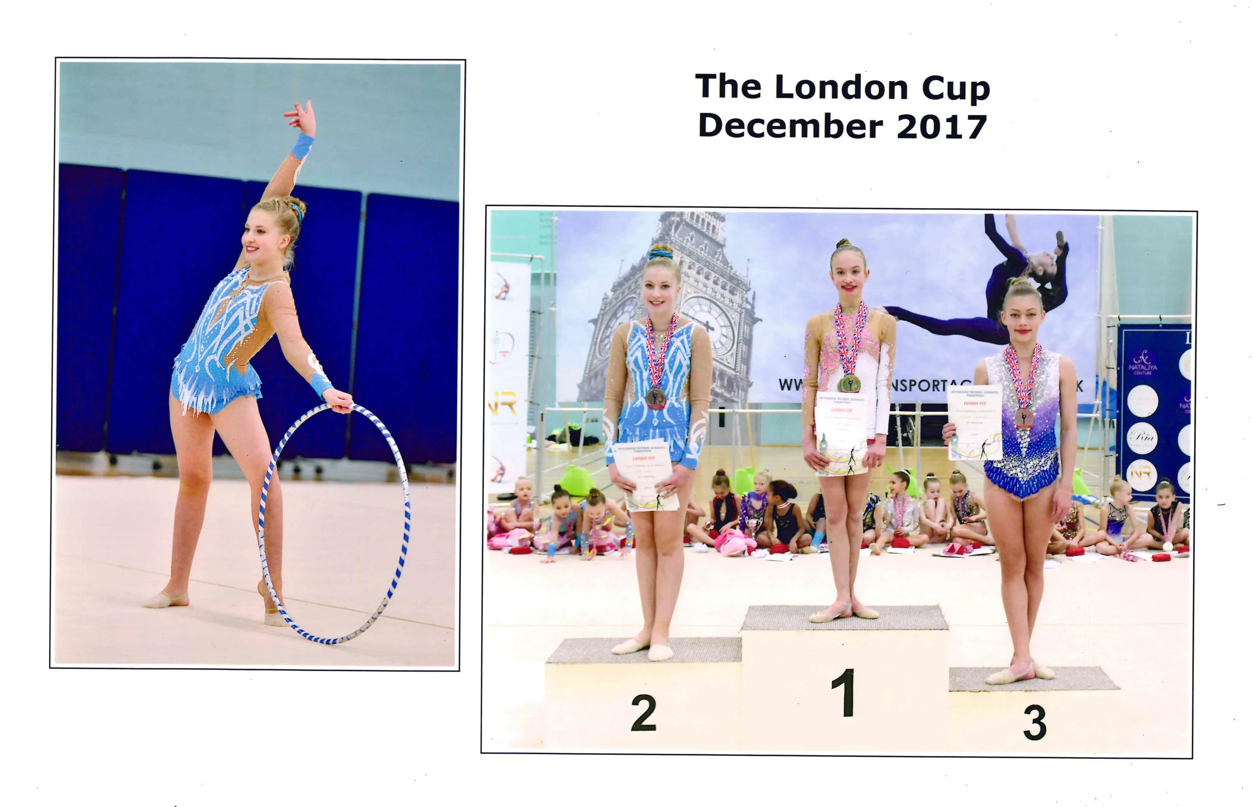 Success at International Gymnastics Competition 