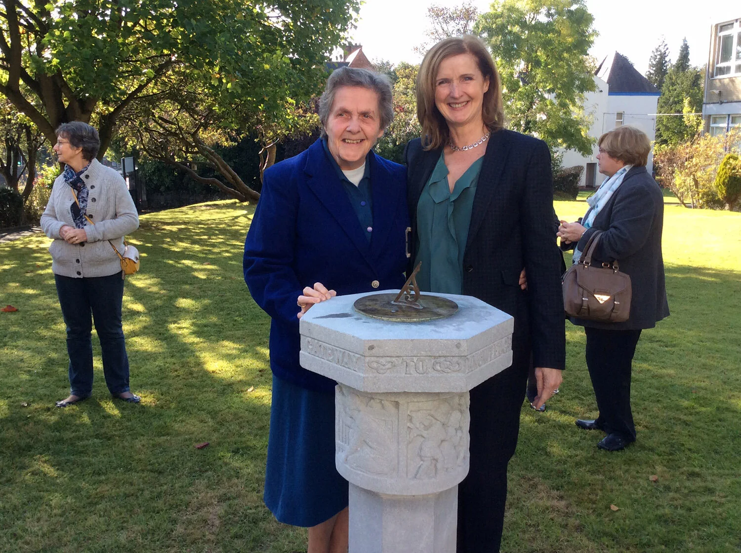 Rosamund Praeger sundial unveiled