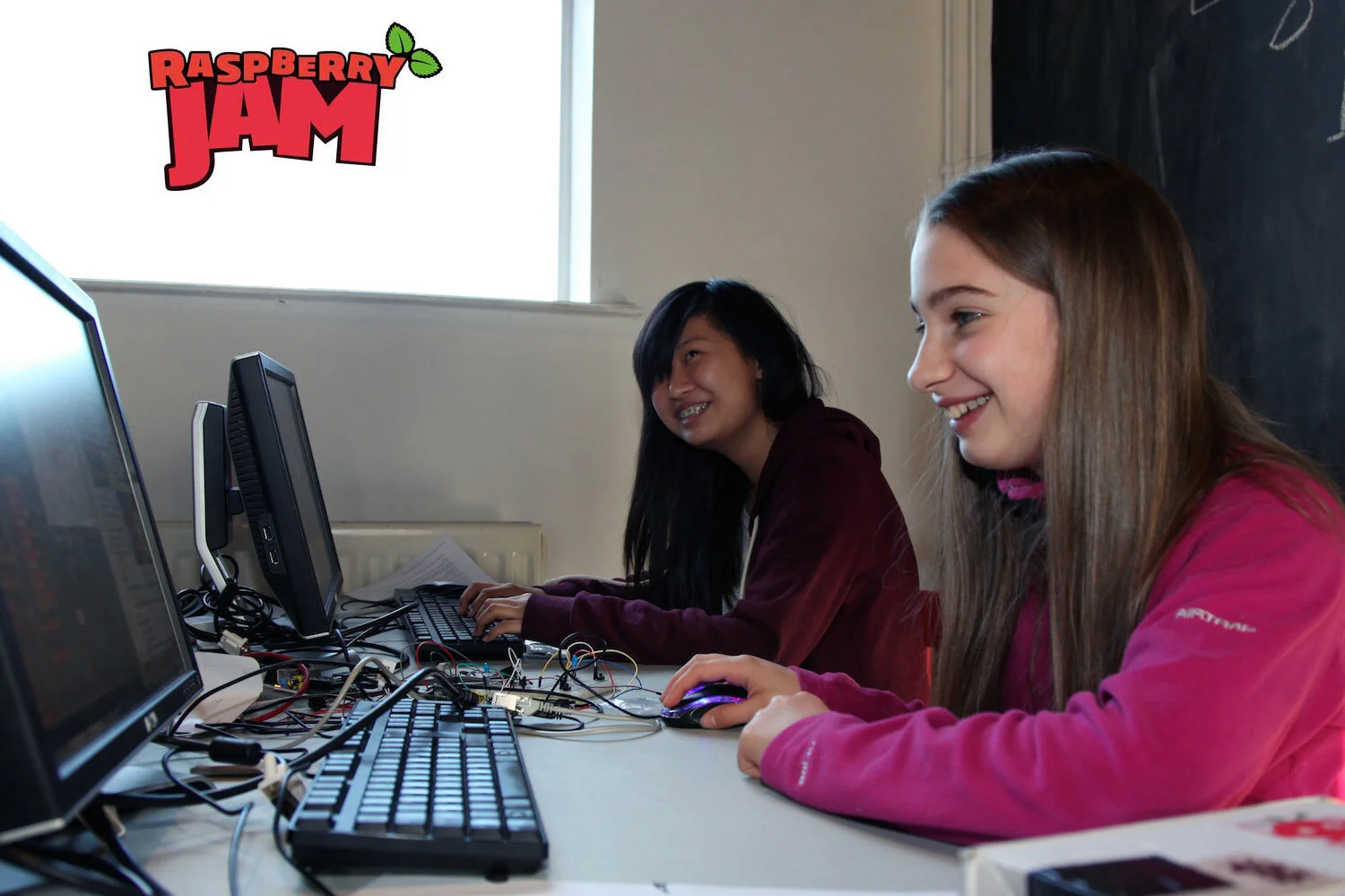 Victoria College girls participate in EU Code Week