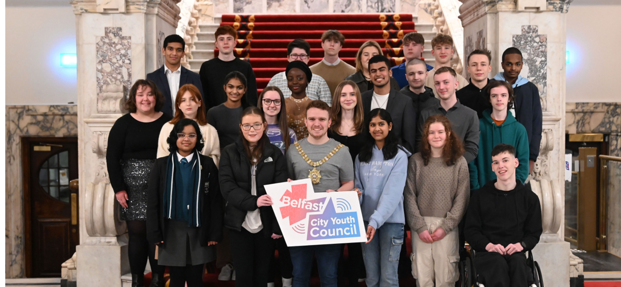 Charlotte Gamble is elected as a member of the Belfast City Youth Council (BCYC)