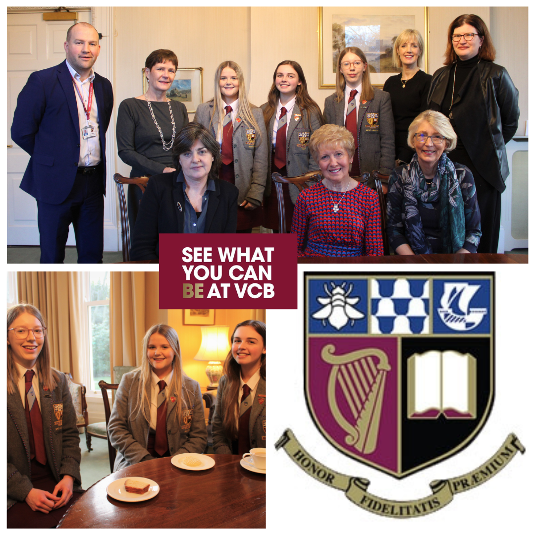 The great-great-great Grandaughter of Mrs Margaret Byers visits VCB