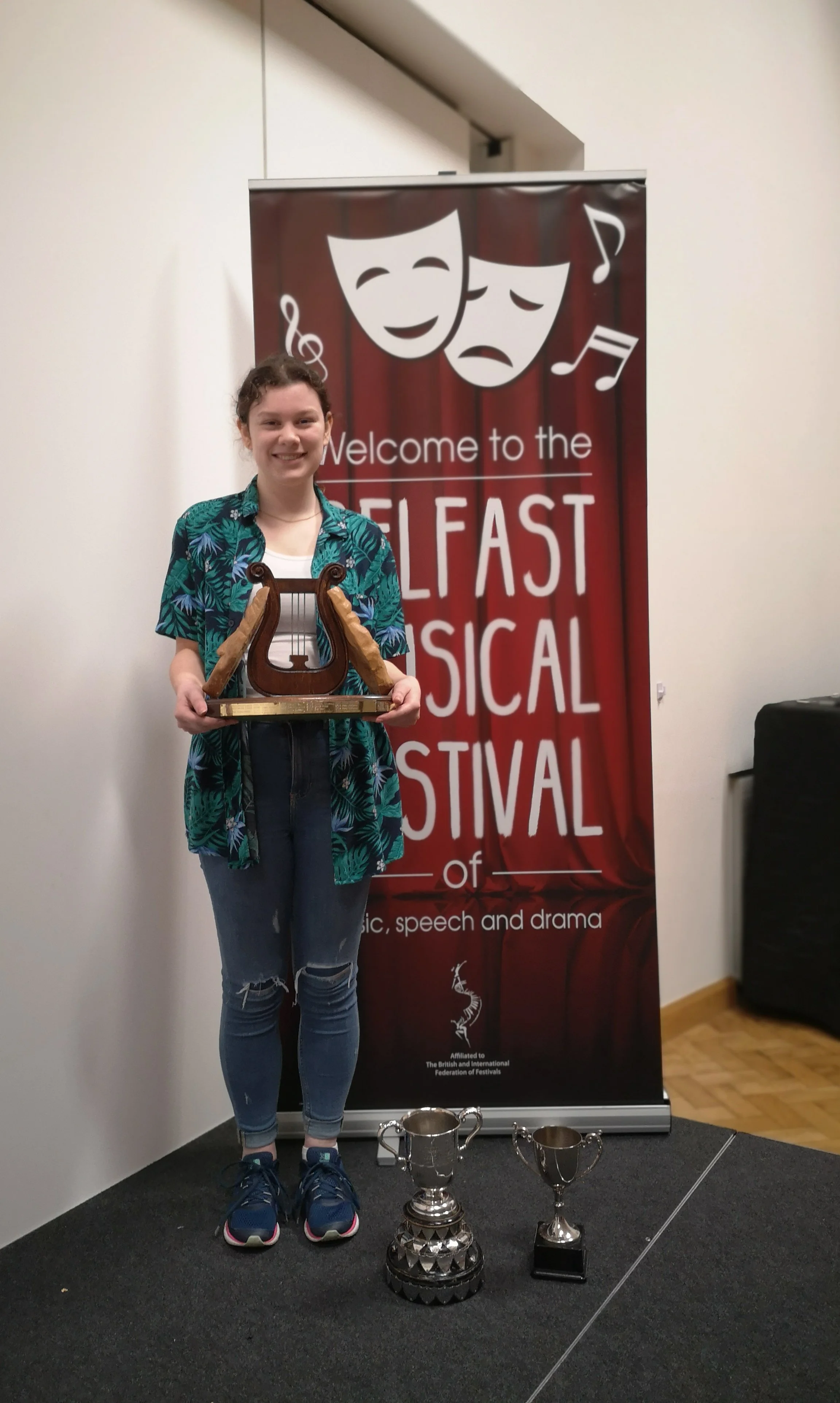 First prize for Rachel