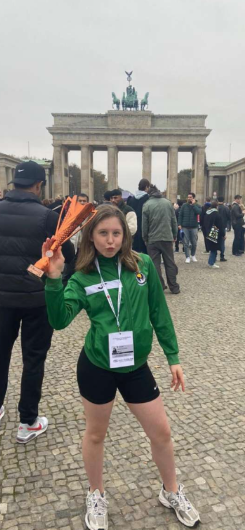 Karate medal for Alex Crowe