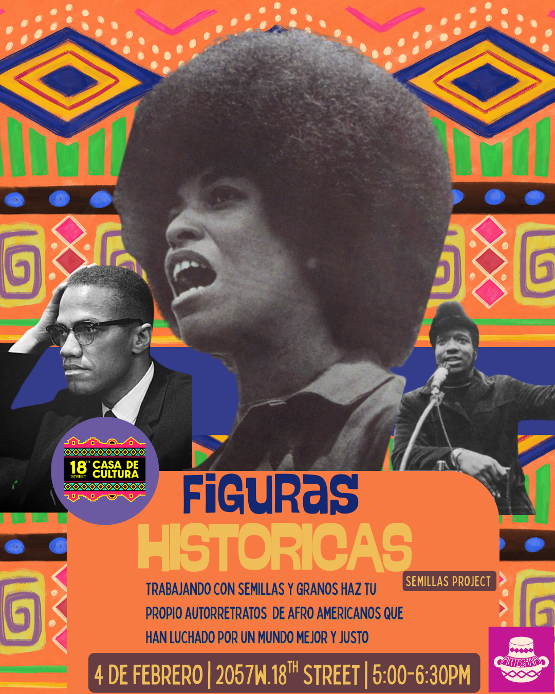 ArteSana Workshop: Figuras Historicas - Semilla Project