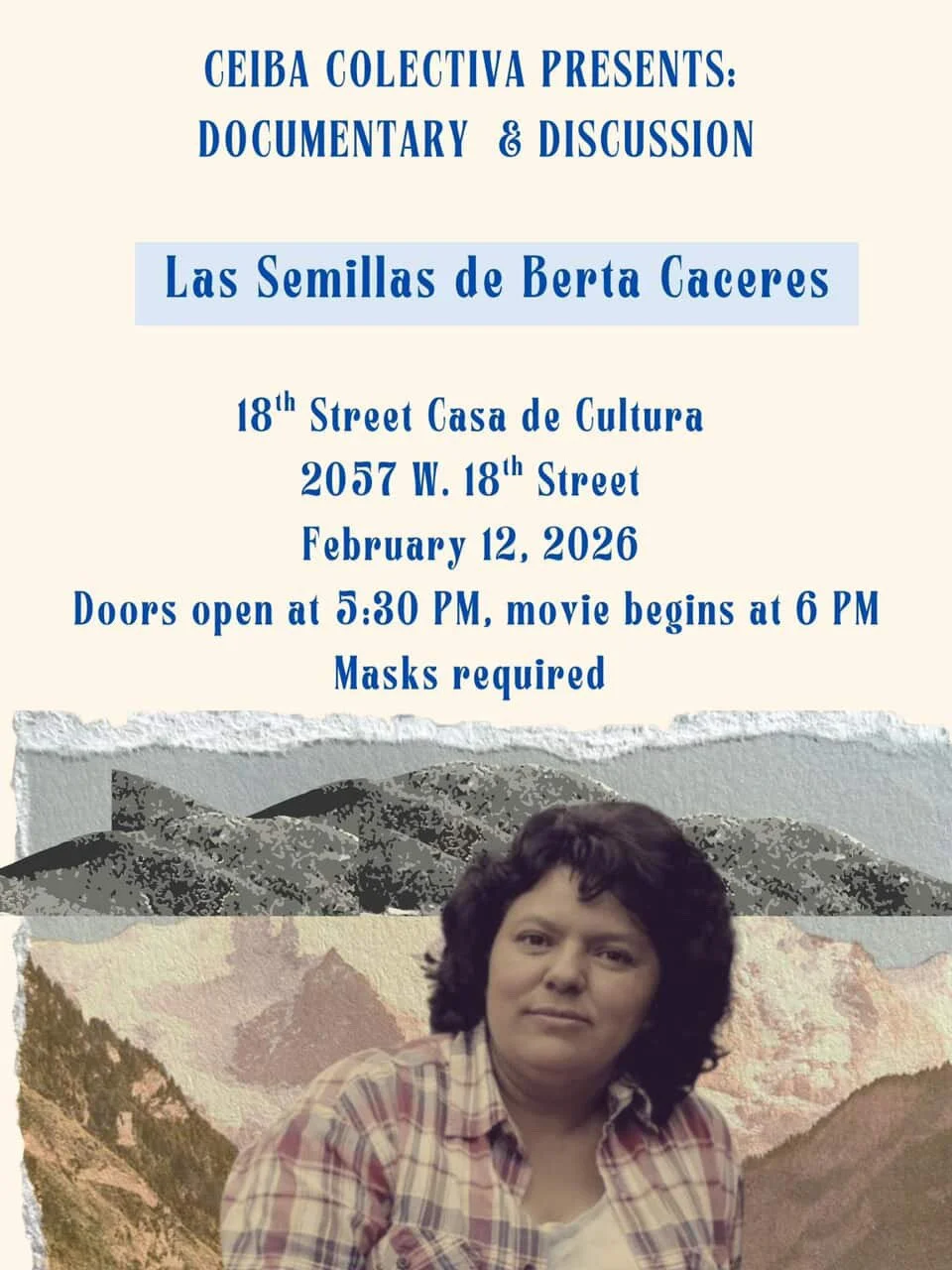 Las semillas de Berta Caceres Documentary and Discussion