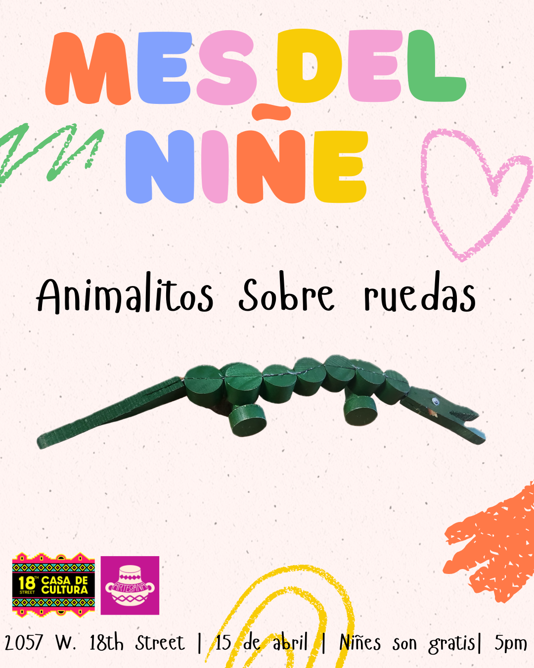 ArteSana: Animalitos Sobre ruedas