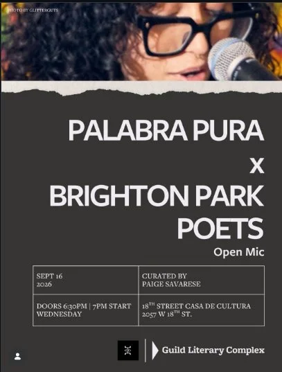 Palabra Pura x Brighton Park Poets (open Mic)