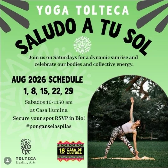 Yoga Tolteca - Saludo a tu sol 