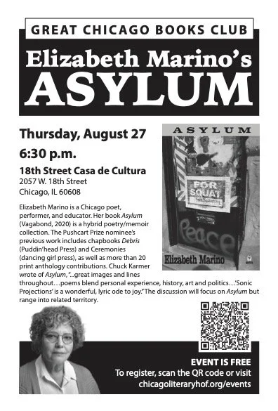 Book Presentation: Asylum by Elizabeth Marino’s 