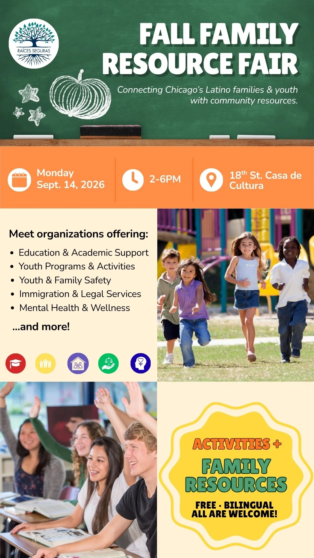 Fall Family Resource Fair: Marketing