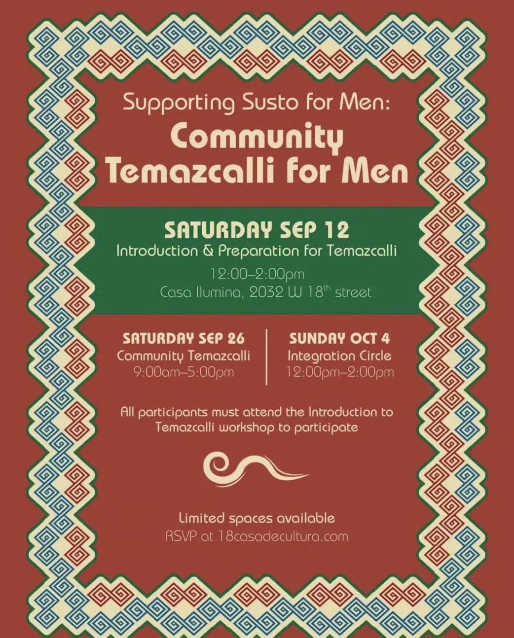 Supporting Susto For Men: Community Temazcalli For Men (Introduction &amp; Preparation For Temazcalli)