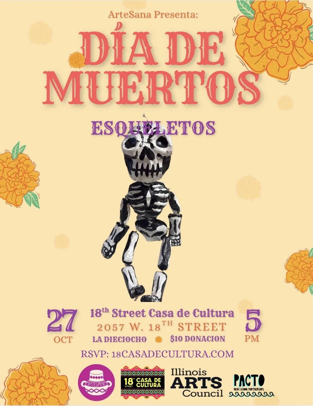 Ven A Vevir La Magia De Dia De Muertos | Esqueletos