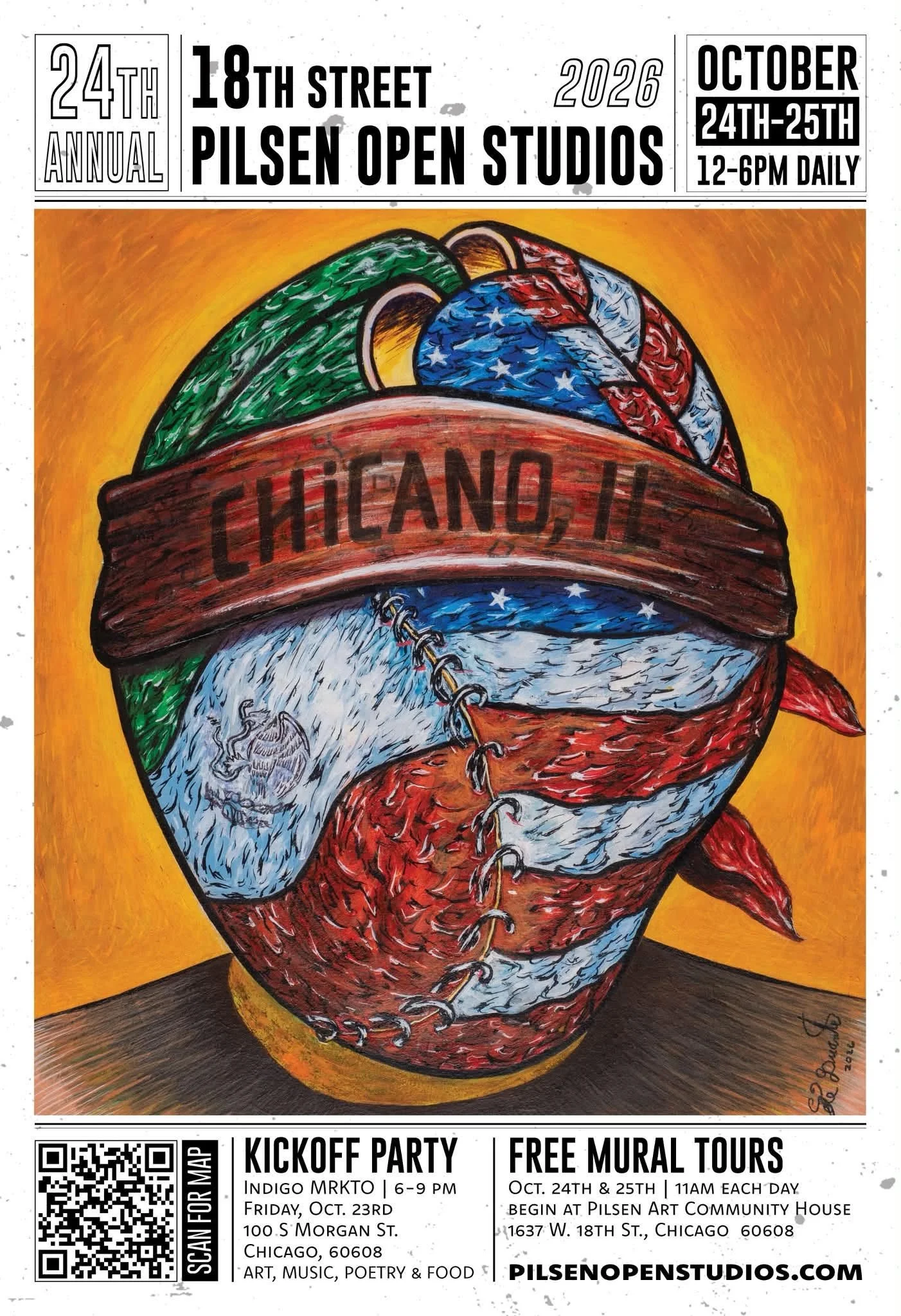 24th Annual | 18th Street Pilsen Open Studios 2026 