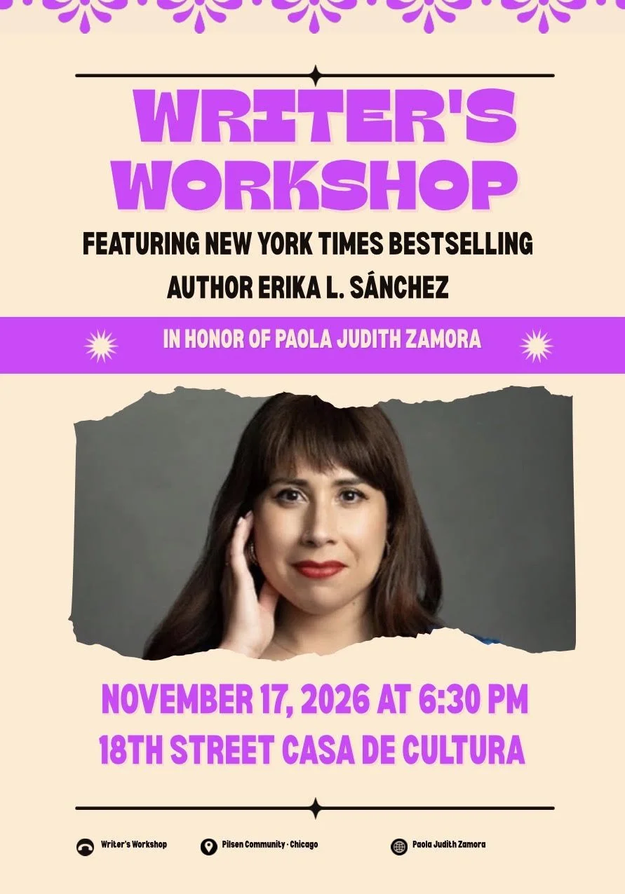 Writer's Workshop - In Honor of Paola Judith Zamora
