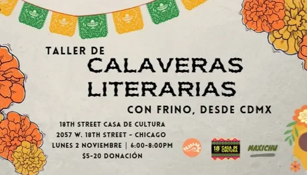 Taller De Calaveras Literarias con Frino, Desde CDMX