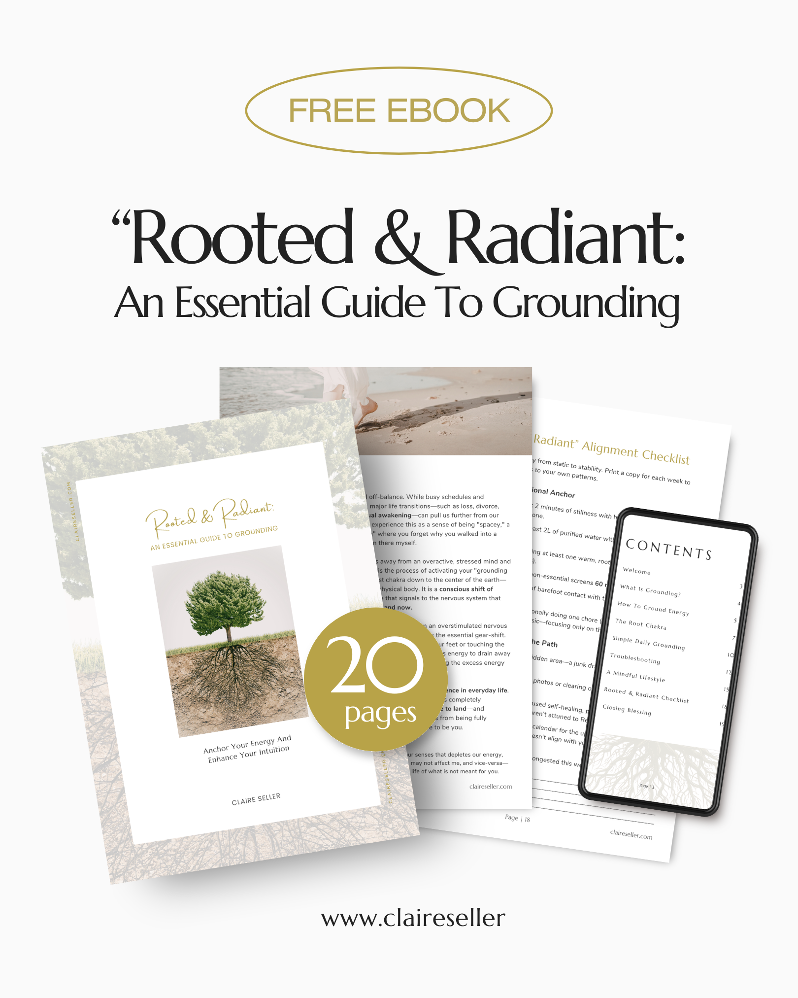 ROOTED & RADIANT: AN ESSENTIAL GUIDE TO GROUNDING