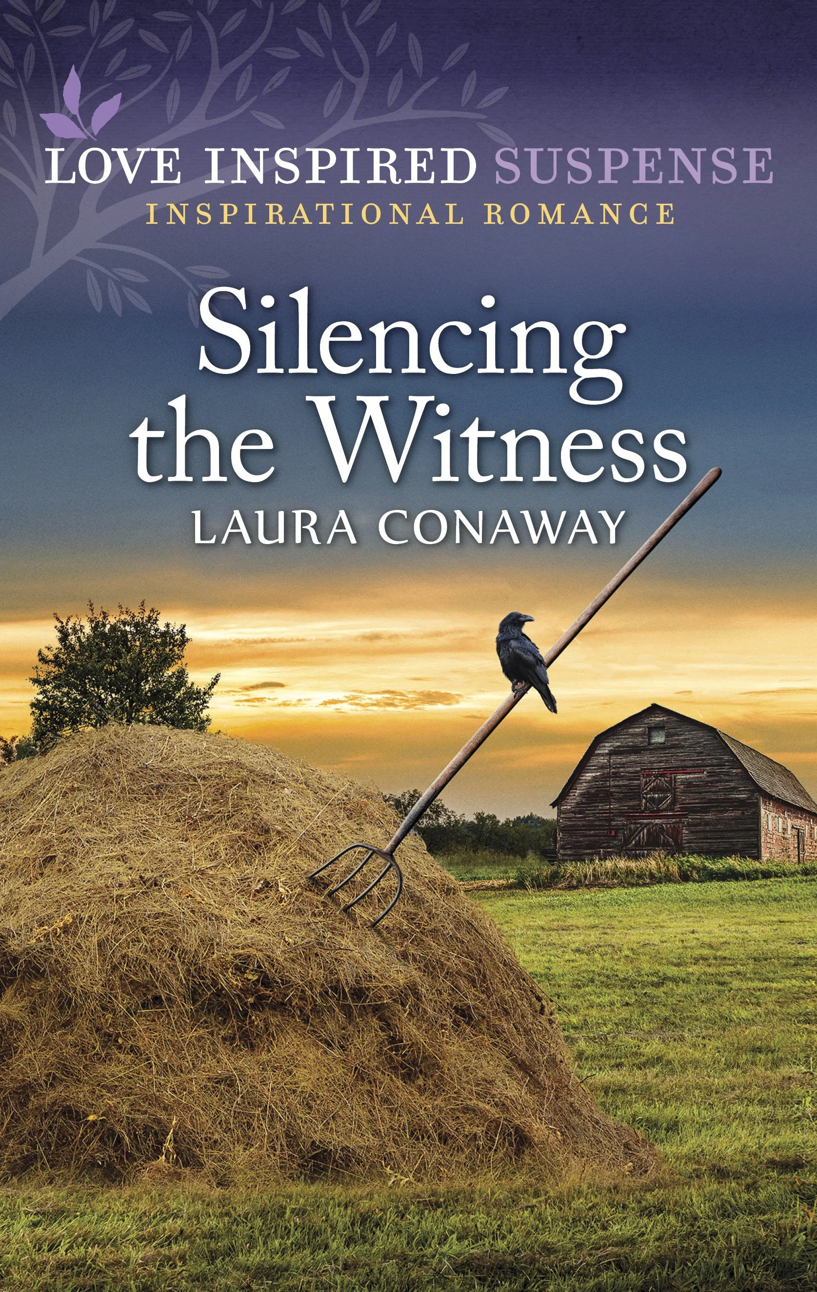 barn with hay bale and crow book cover