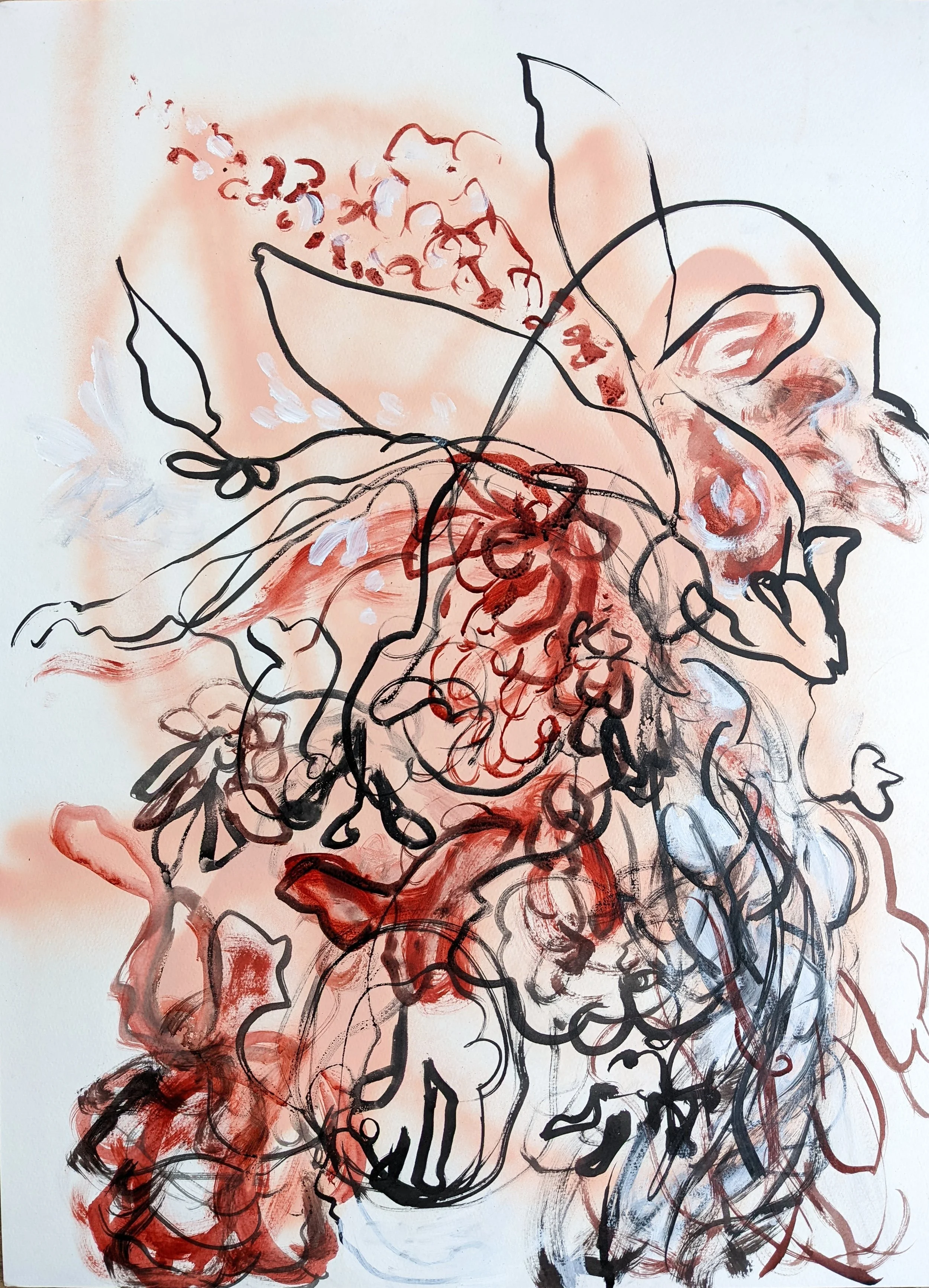 Abundance Mixed Media on Paper, 22x30"