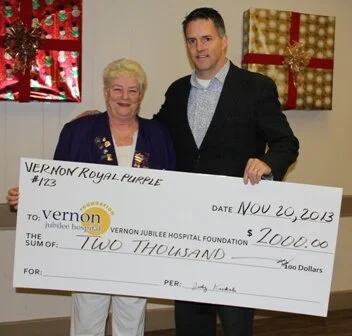 Tower of Care Gets Support From Royal Purple #123