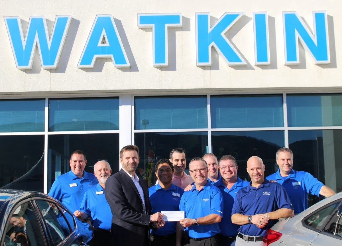 Watkin Ford Motors Helps Local Cancer Patients