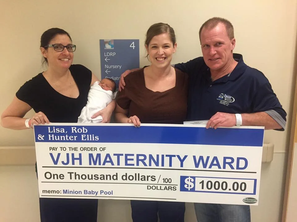 Ellis Family Celebrates Birth of Son with Donation