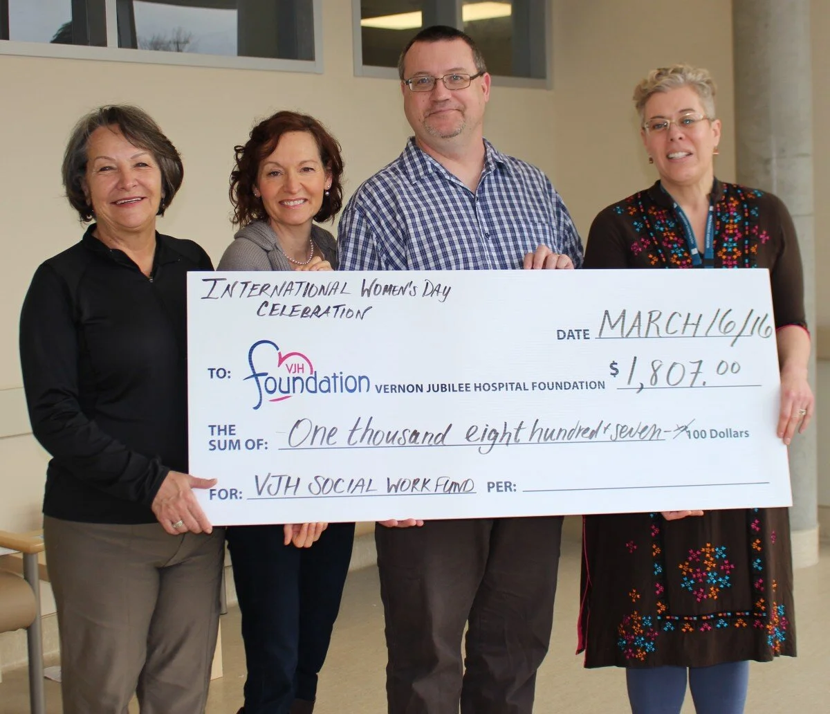 International Women's Day Raises Funds for Women's Health at VJH