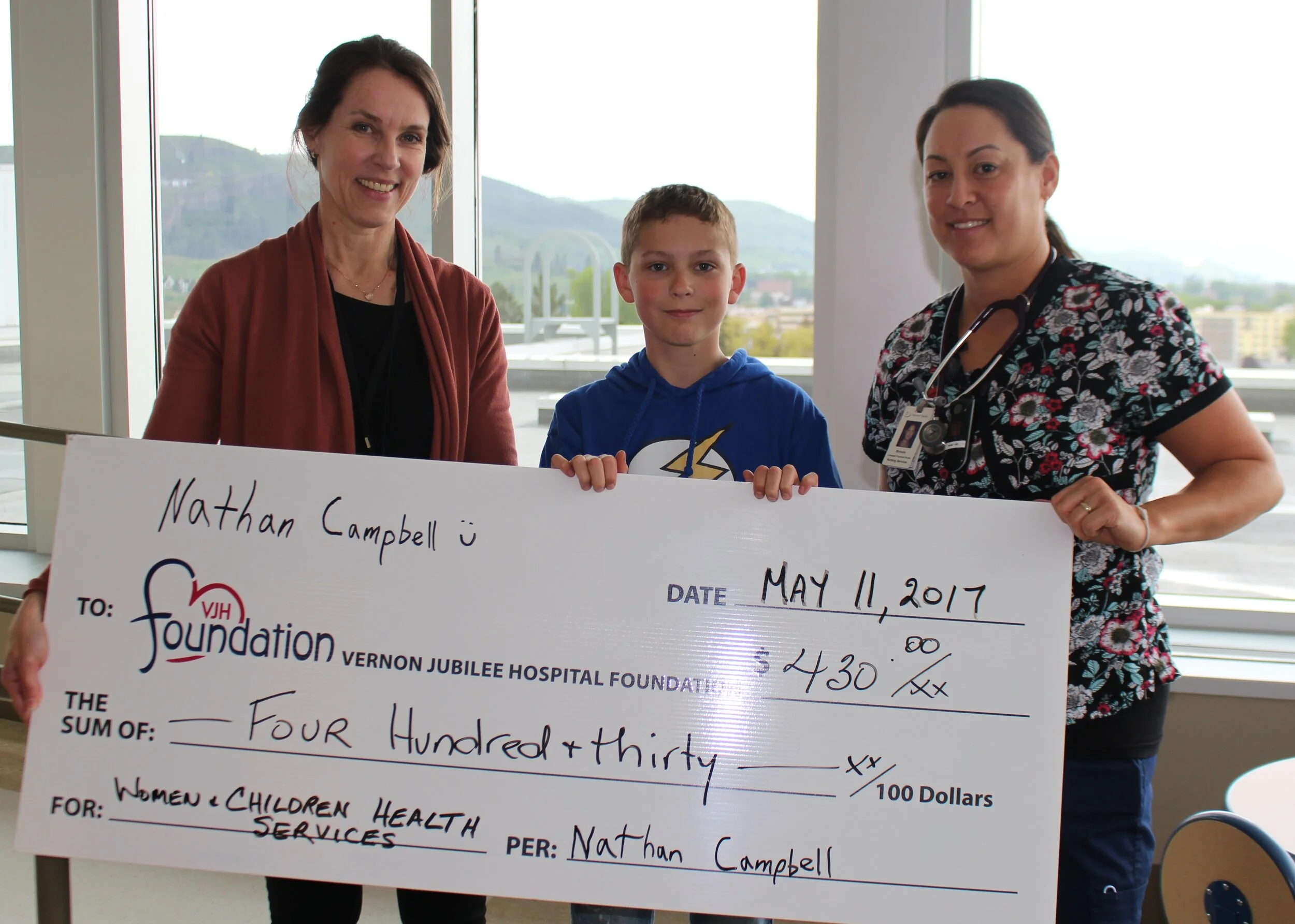 Birthday Funds Help Sick Kids at VJH