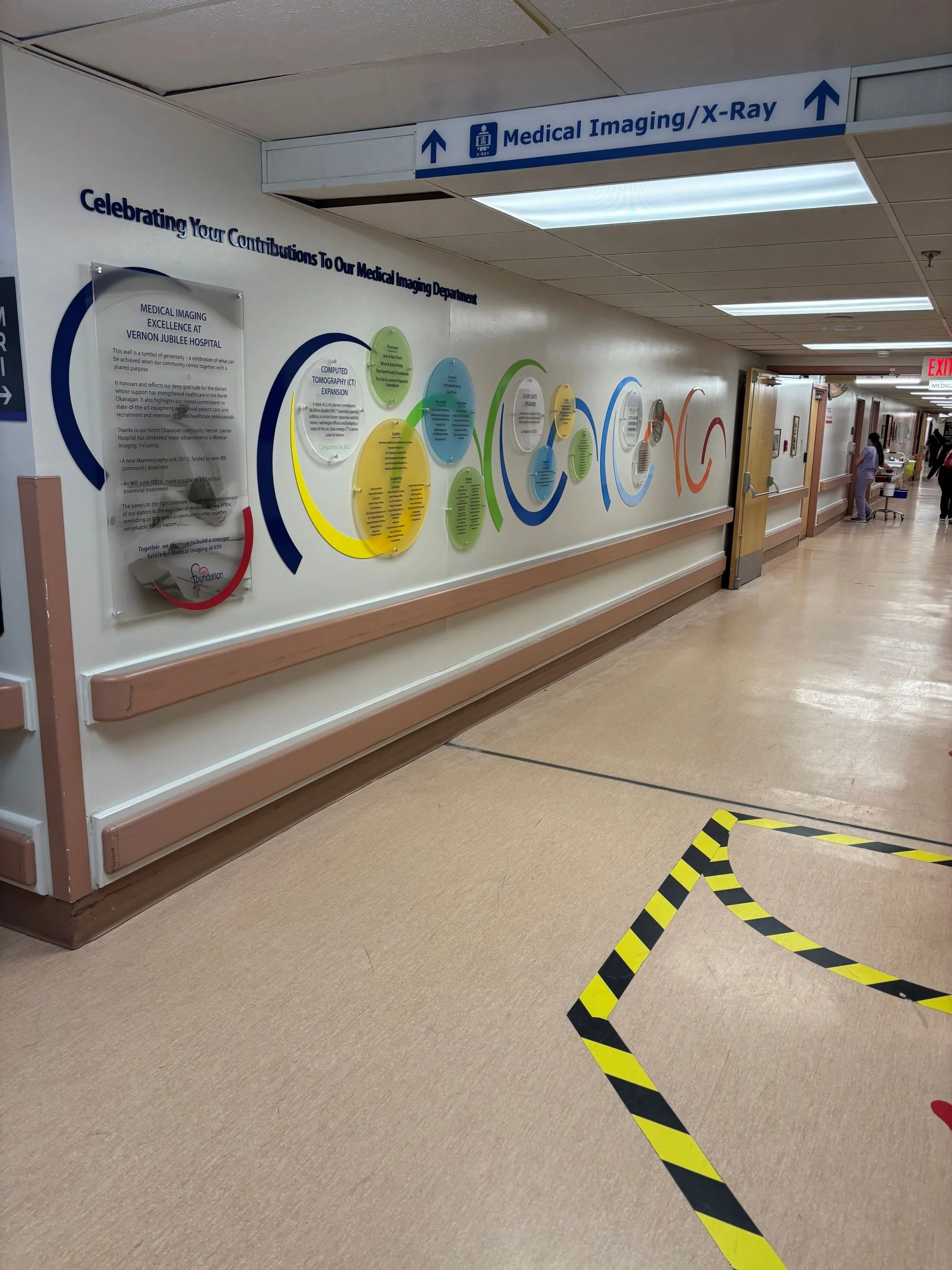 New Medical Imaging Donor Wall Honours Community Generosity