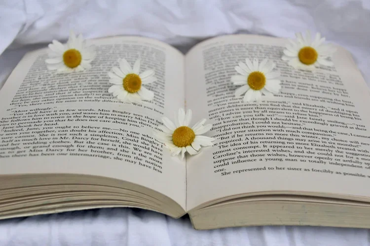 open book and flowers.webp