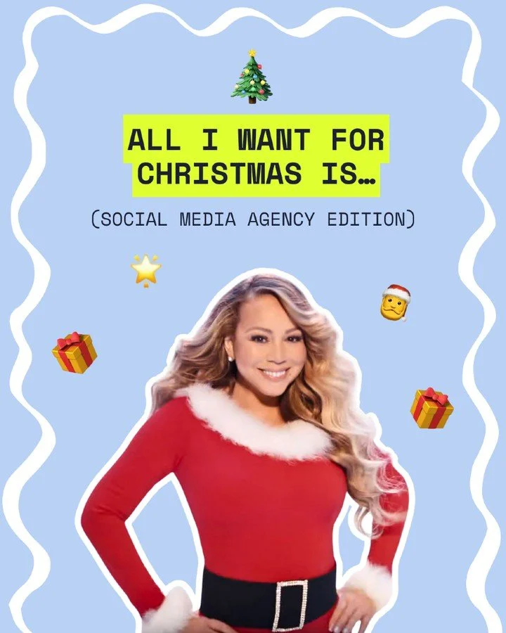 Your turn to play.

All I want for Christmas is&hellip; 👇🏻