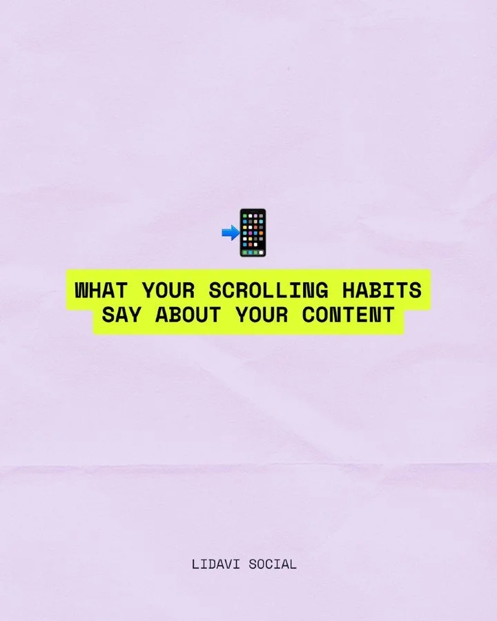 You are already holding the blueprint for your content strategy. It is in the way you scroll every day.

Which one are you?