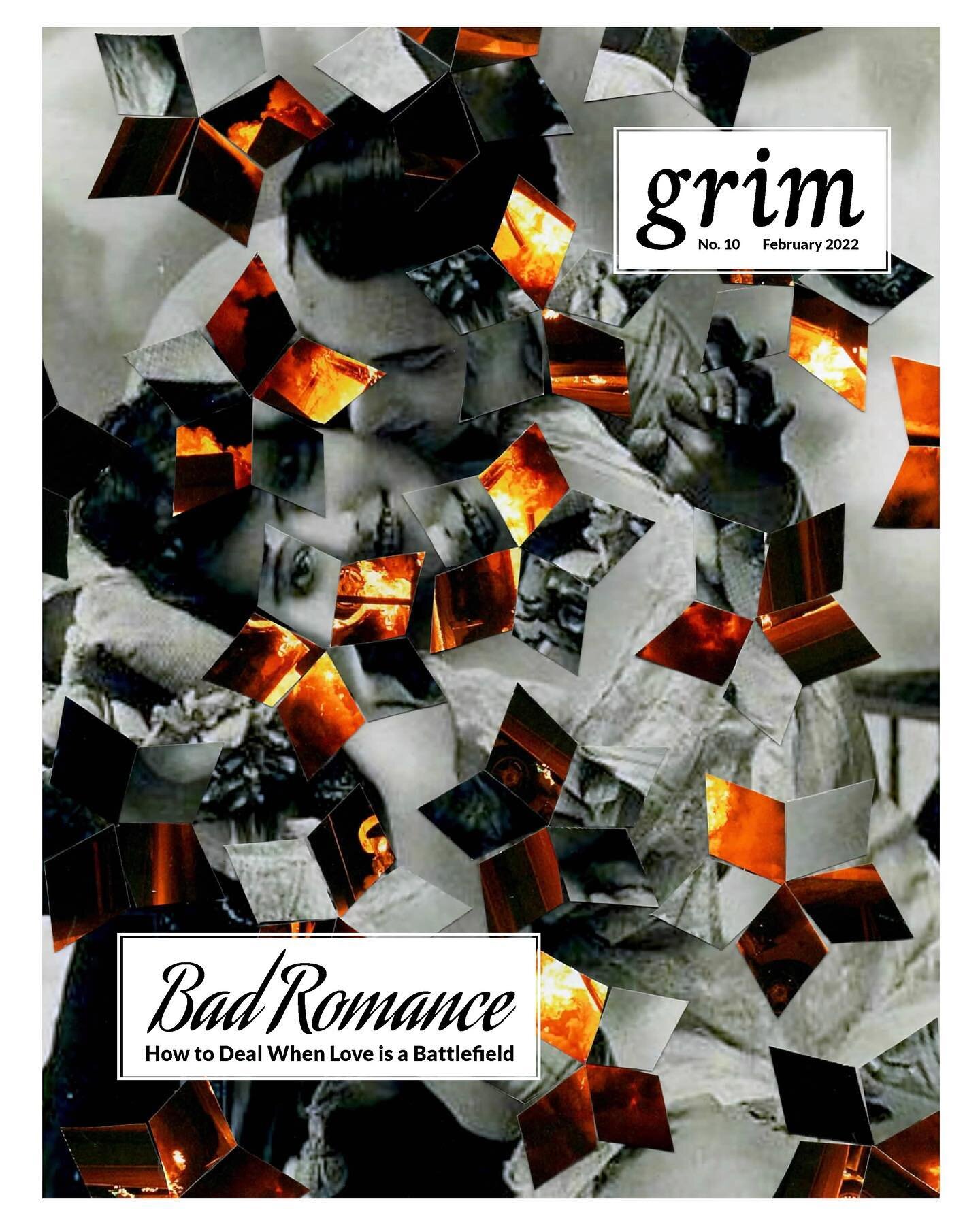 My new piece, Embers: What was Left, for issue 10 of Grim Magazine for @aoas_xx Bad Romance! Check it out now at anatomyofascream.com for your digital or print copy! So many amazing contributors!!